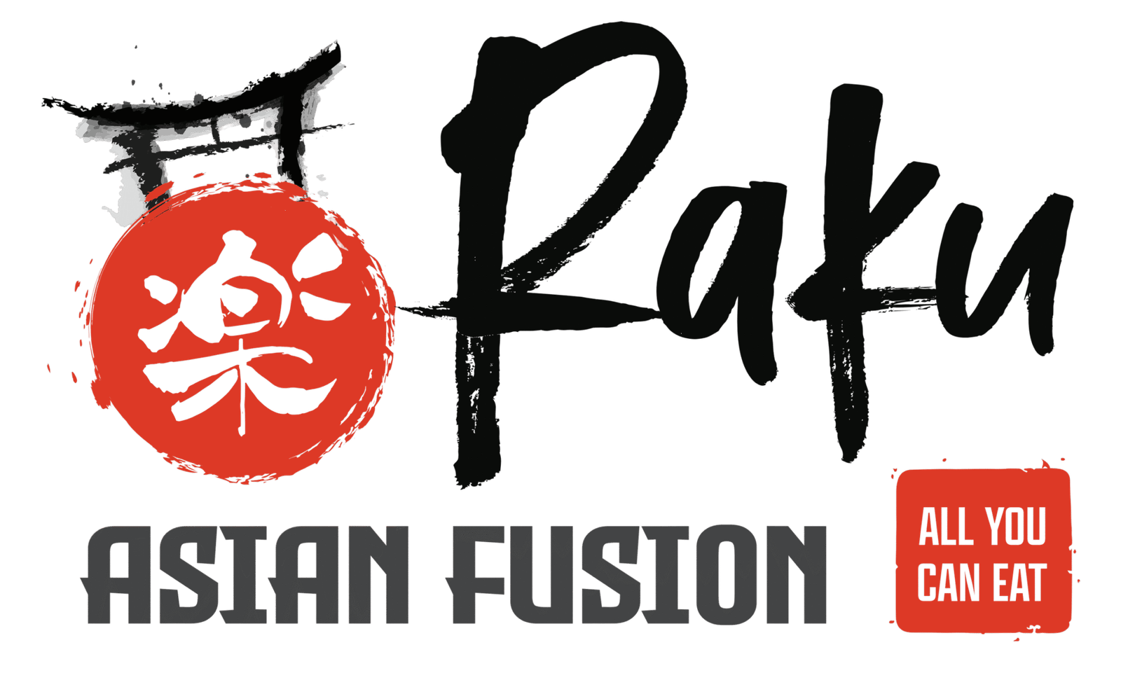 Raku Asian Fusion logo